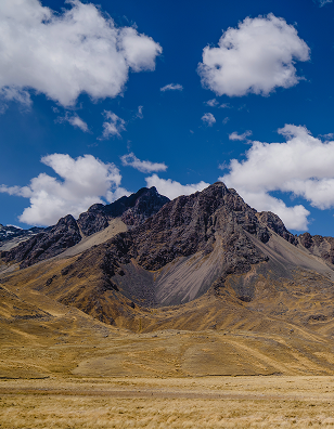 Natural landscape in South America
